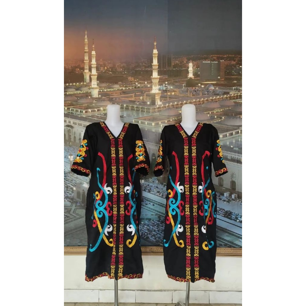 Dress Ukiran Dayak Lundayeh