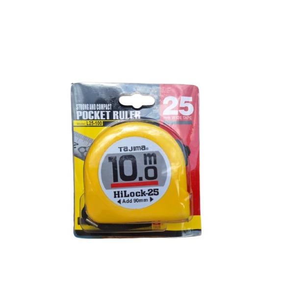 Meteran/Pocket Ruler Tajima 10 Meter