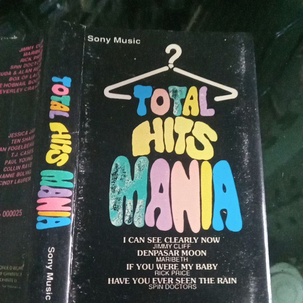 kaset pita TOTAL HITS MANIA DC117