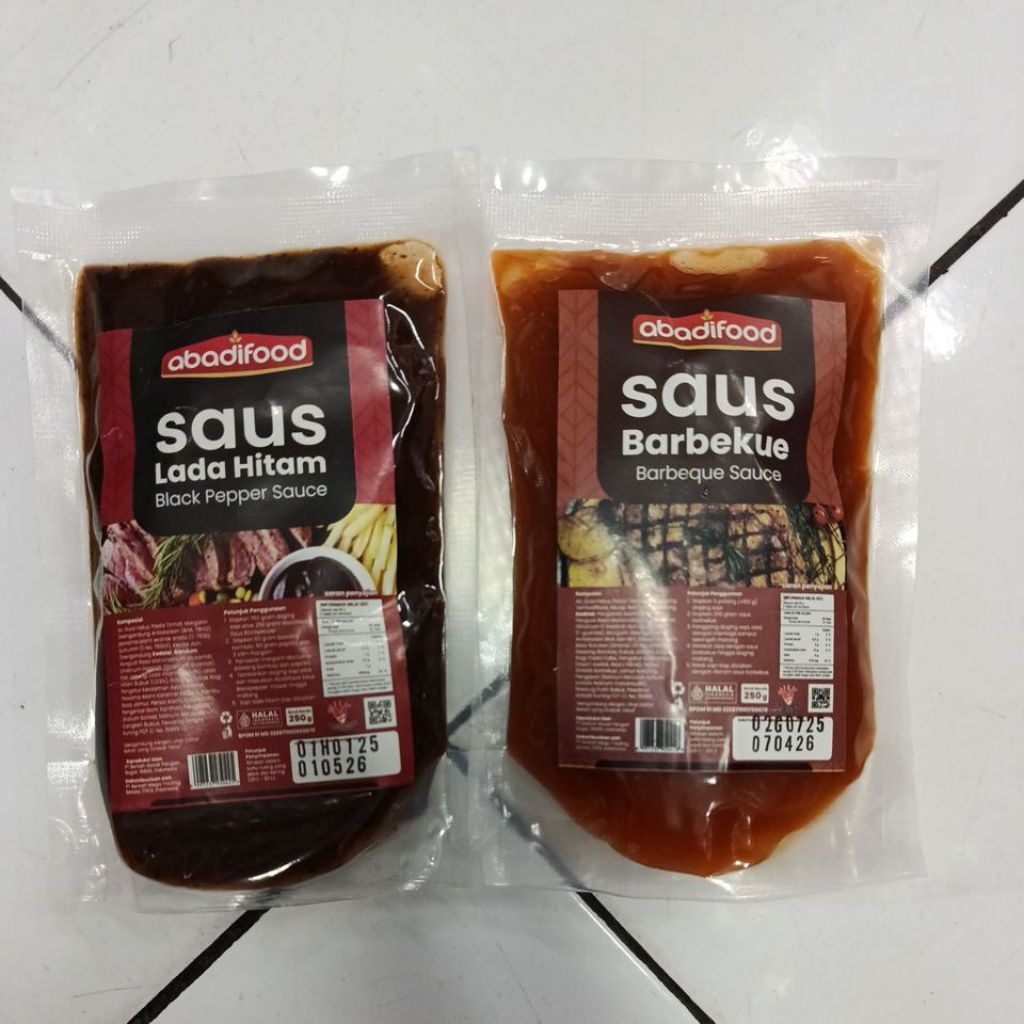 

Saus Lada Hitam & Barbekue 250 g