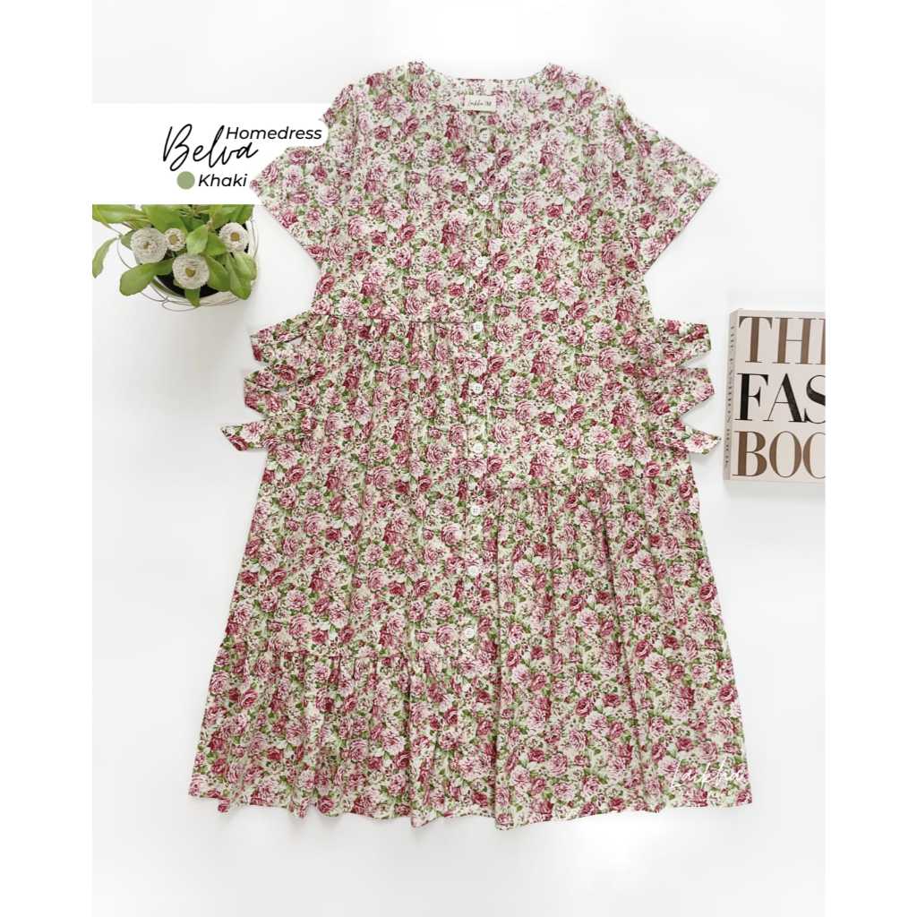 Belva Homedress Khaki by Laikha