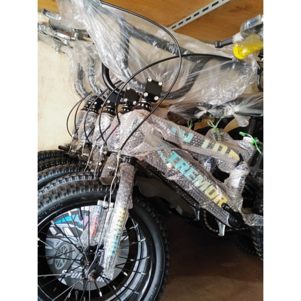 Sepeda anak cowok roda 4 ukuran 16 inc laki laki umur 4 5 tahun murah