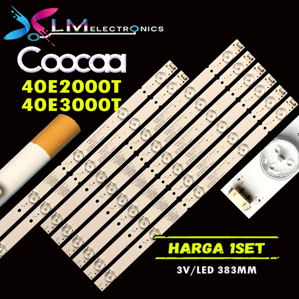 BACKLIGHT TV COOCAA 40E2000T 40E2000 40E3000T 40E3000 BACKLIGHT COOCA 40 INC