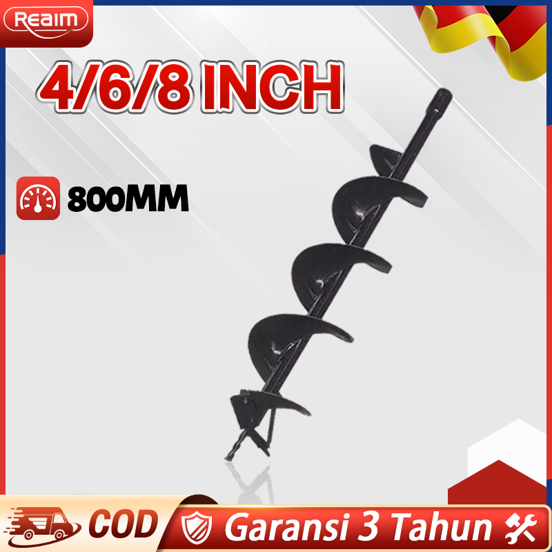 Beliavalass - Engine Drill Bensin untuk Bor Kayu & Bor Tanah 6?20cm Earth?Auger Mesin Bor Pertanian
