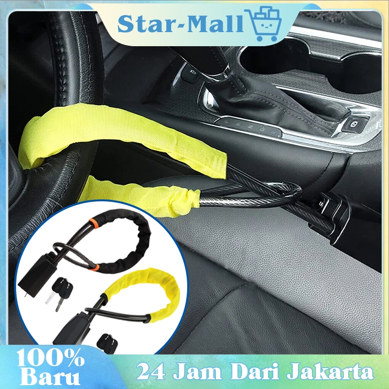 Mobil Kunci Setir Kunci Pengaman Stir Mobil Alat Anti Maling