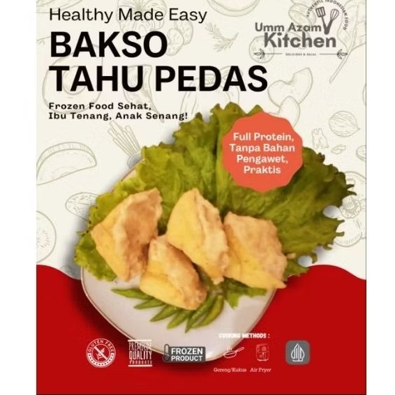 

Bakso Tahu Pedas Full Daging Ayam Pedas isi 5 Pcs