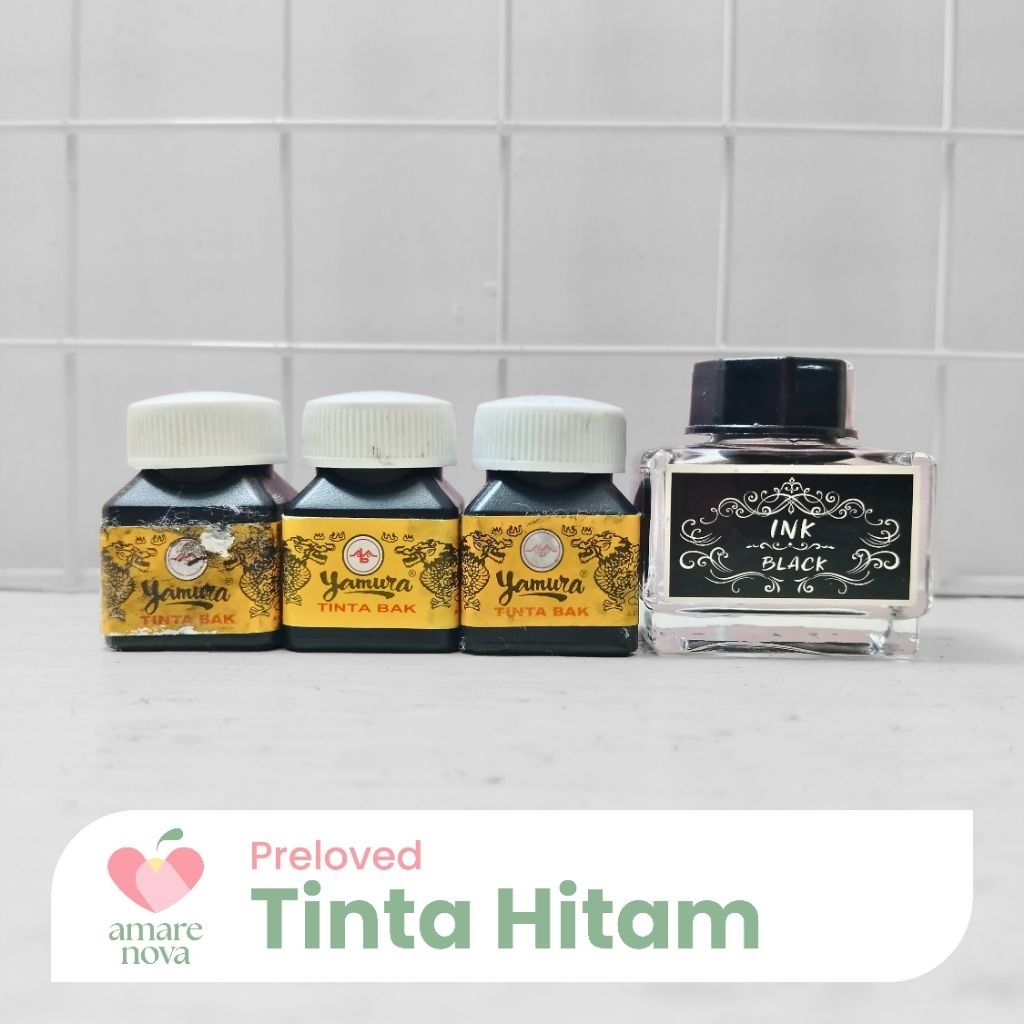 

[PRELOVED] Black Ink Tinta Hitam Yamura