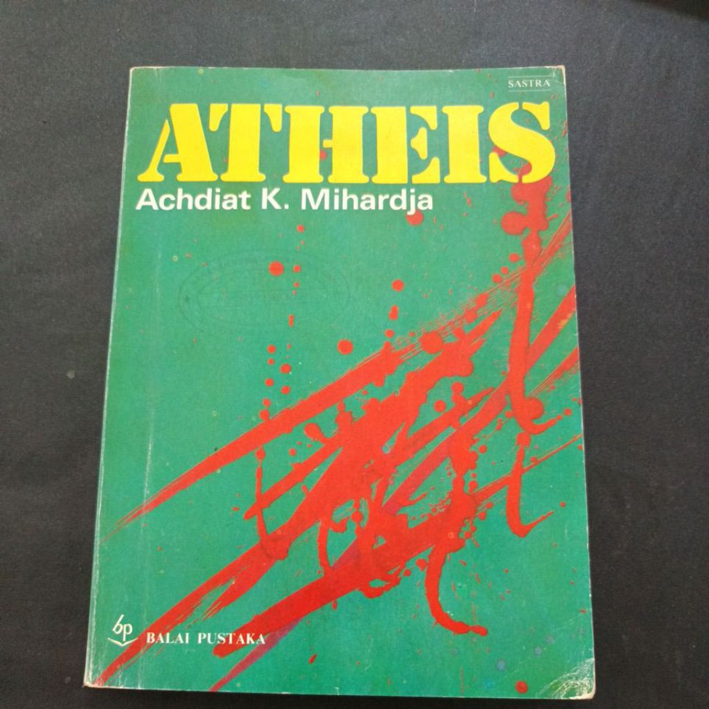 buku sastra original atheis ATHEIS by Achdiat kihardja