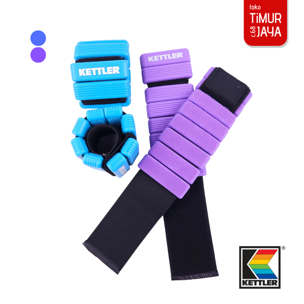 Pemberat Pergelangan Tangan dan Kaki 0.5 Kg Sepasang untuk Lari Senam dan Gym