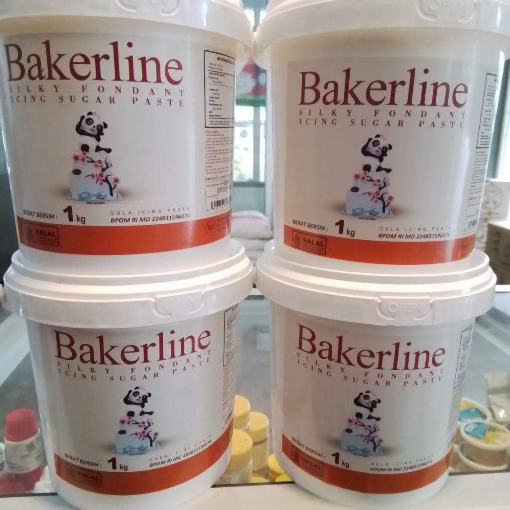 

Bakerline Silky Fondant Icing Sugar Untuk Figurine Fleksibel 1kg