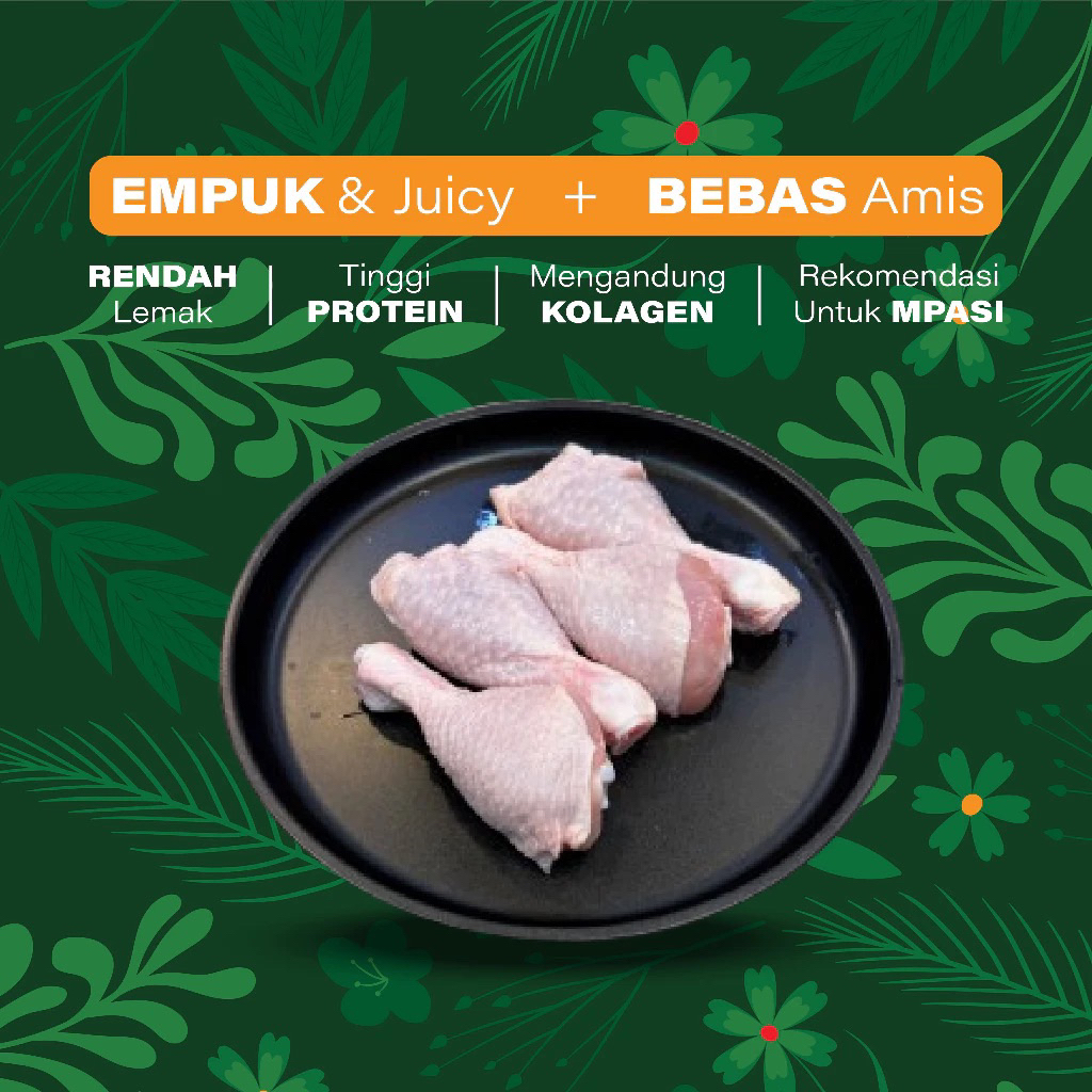 

Paha Bawah (Drumstick) 400gr - Natural Poultry
