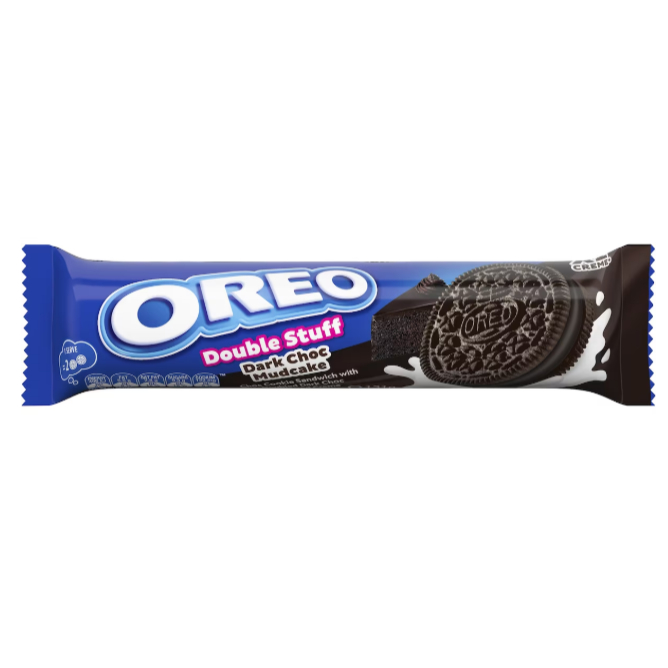 

Oreo Double Stuff Dark Chocolate Mudcake Cookies 131g