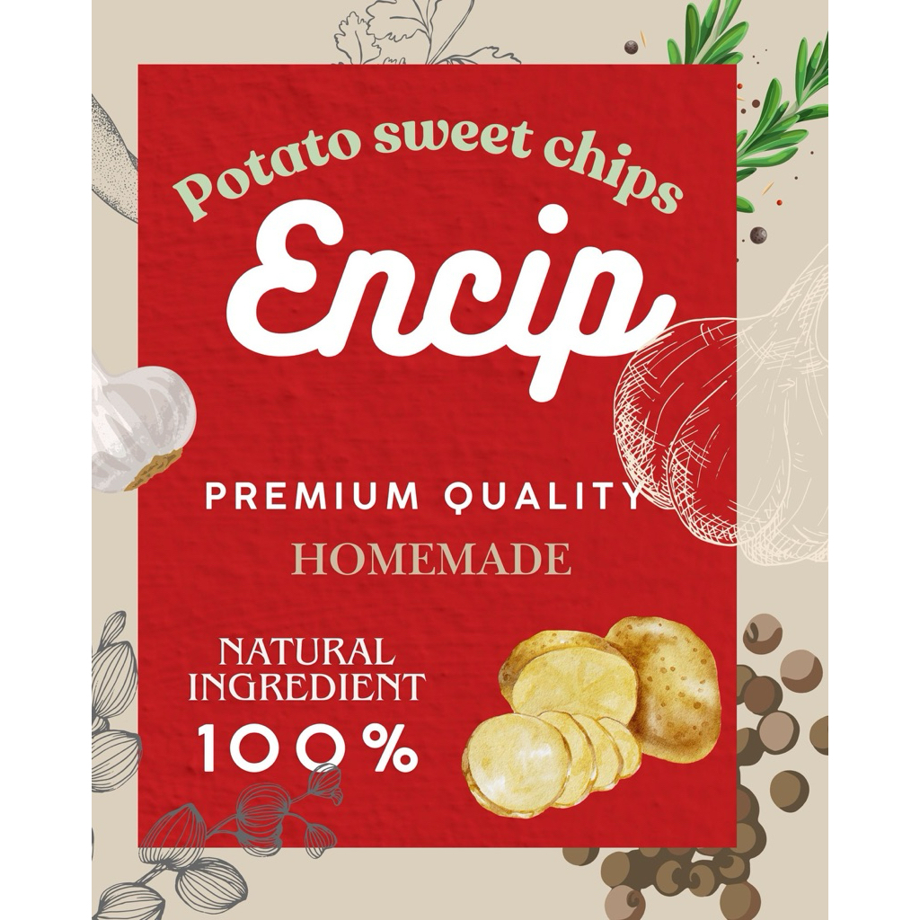 

Chip Encip - Potato Sweet Chip | Keripik Kentang Goreng