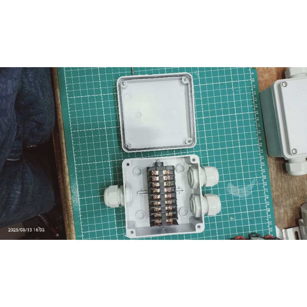 Box, terminal, 9pul,ip65