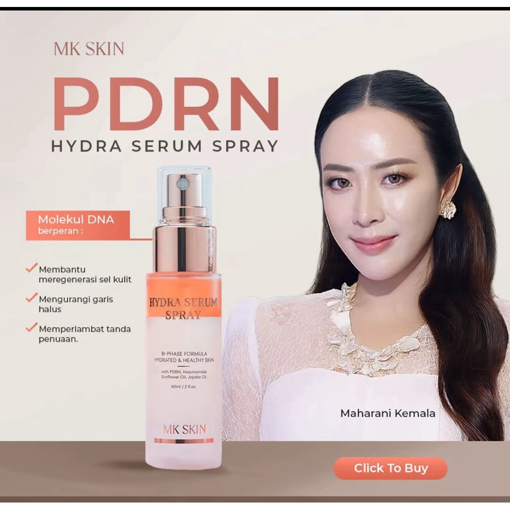 MK SKIN PDRN Hydra Serum Spray Hydration & Glow