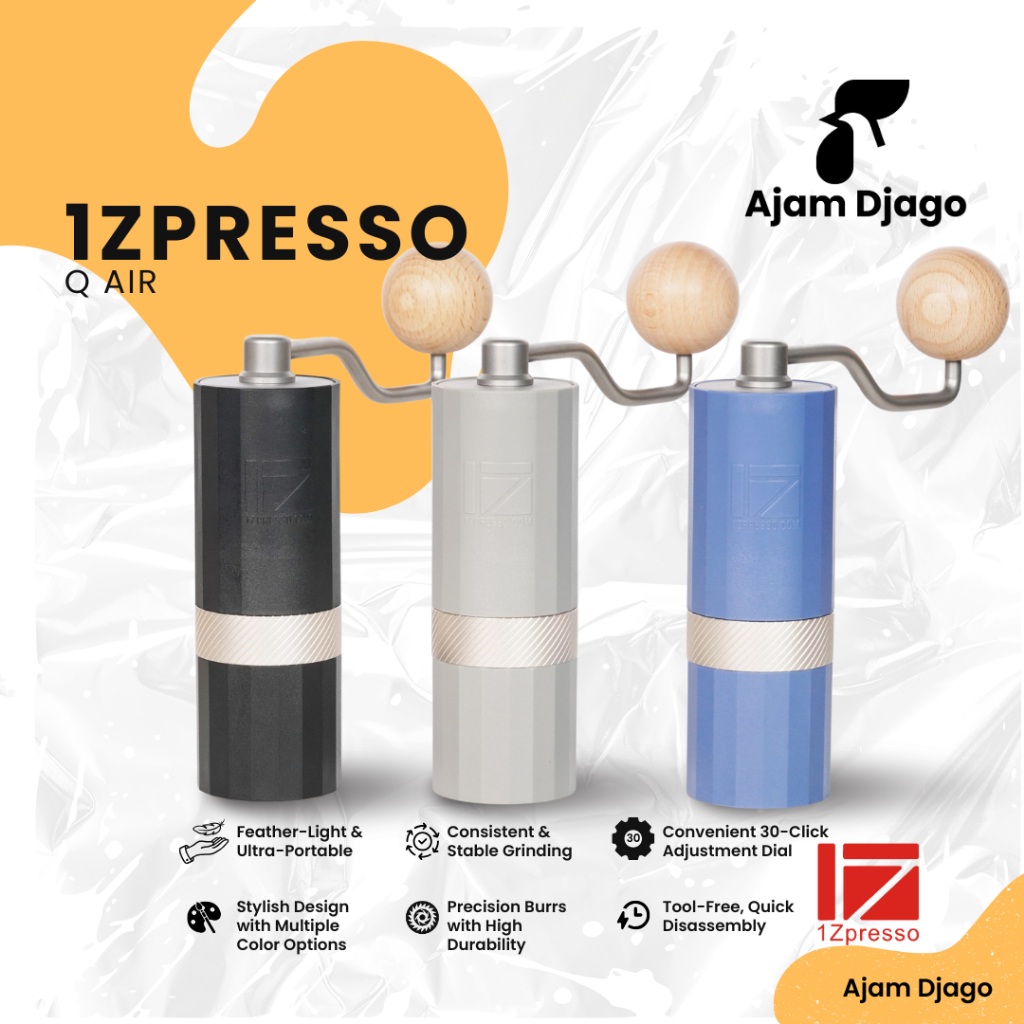 Grinder Kopi 1ZPRESSO Q Air Coffee Grinder Manual