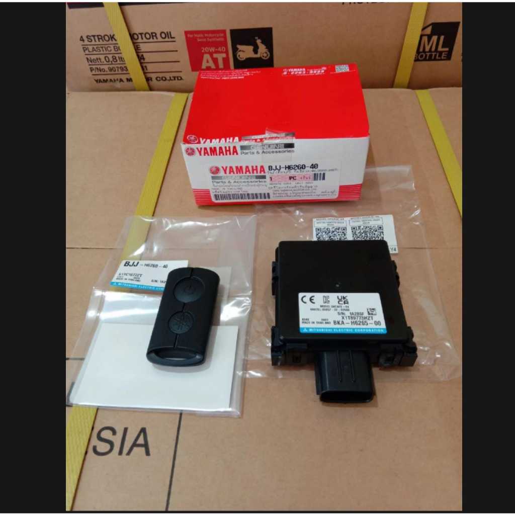MODUL REMOTE KEYLESS MODUL SCU SET SMART CONTROL UNIT N MAX AEROX 155 LEXY FREEGO FAZIO X-MAX
