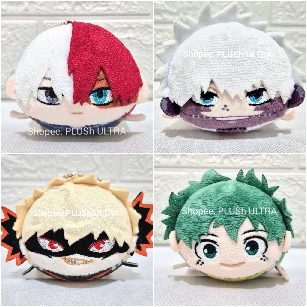 Potekoro Midoriya Izuku Deku Shoto Bakugo Dabi Todoroki Boku No Hero Academia MHA BNHA Anime Plush K