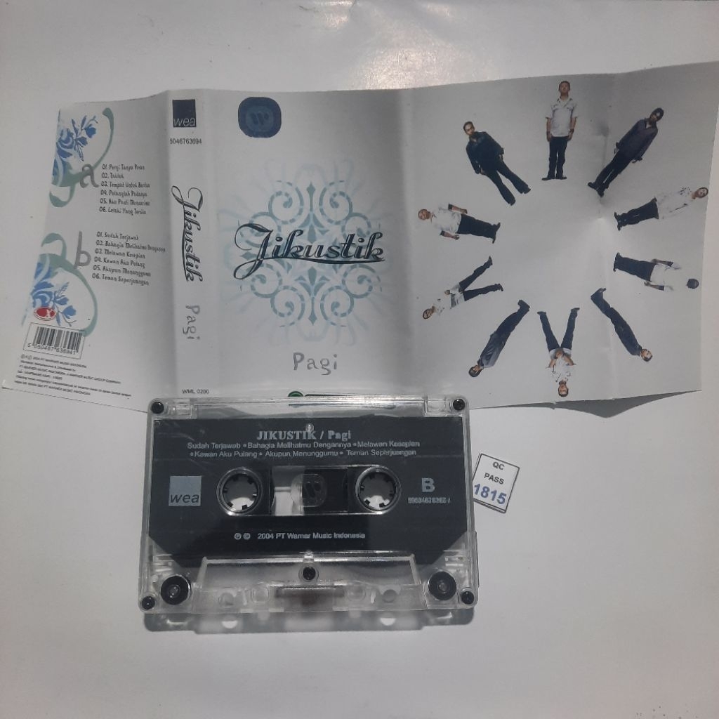 Kaset pita Jikustik / Pagi (Tanpa Cover)