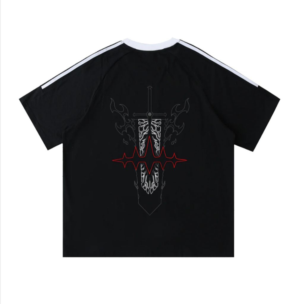 Kaos Anime Asta Black Clover Kaos Oversize Anime Streetwear