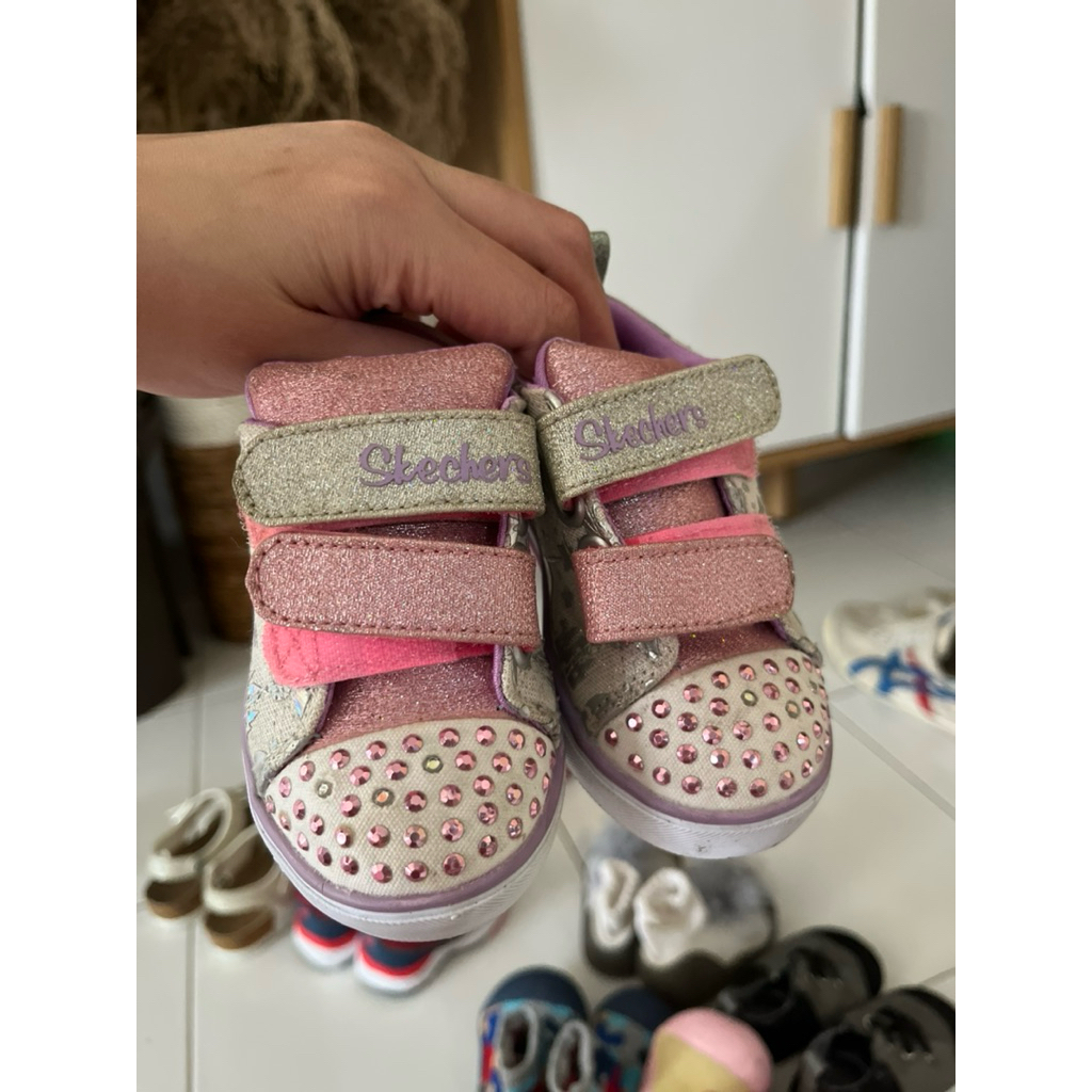 Preloved Skechers Toddler Twinkle Toes 100% Original