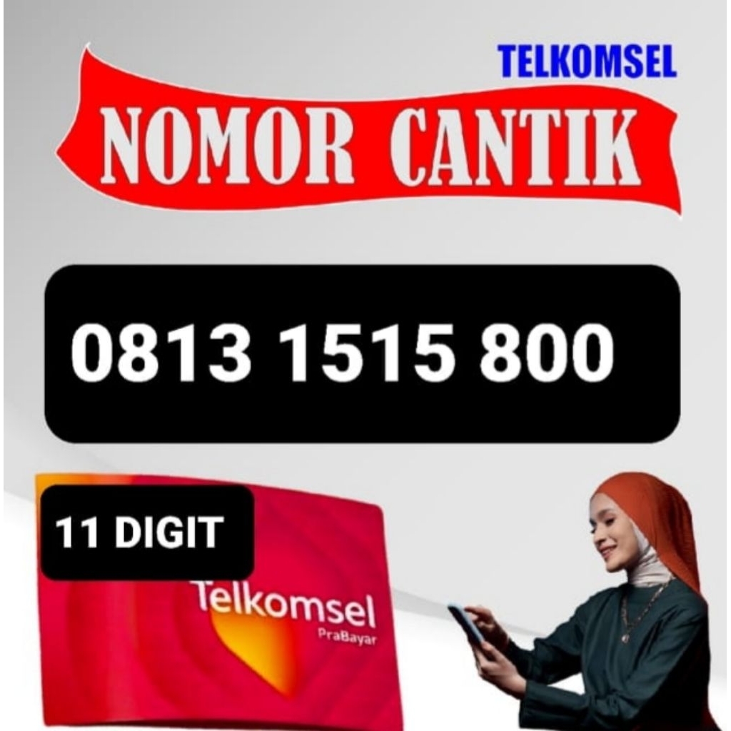 NOMOR CANTIK TELKOMSEL 11 DIGIT Etalase 13