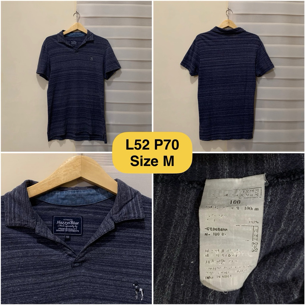 Poloshirt Hazzys Open Collar Original