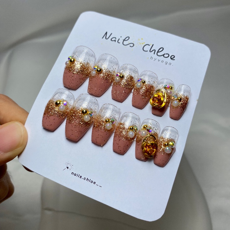 Kuku Palsu Wedding model Coffin FREE LEM