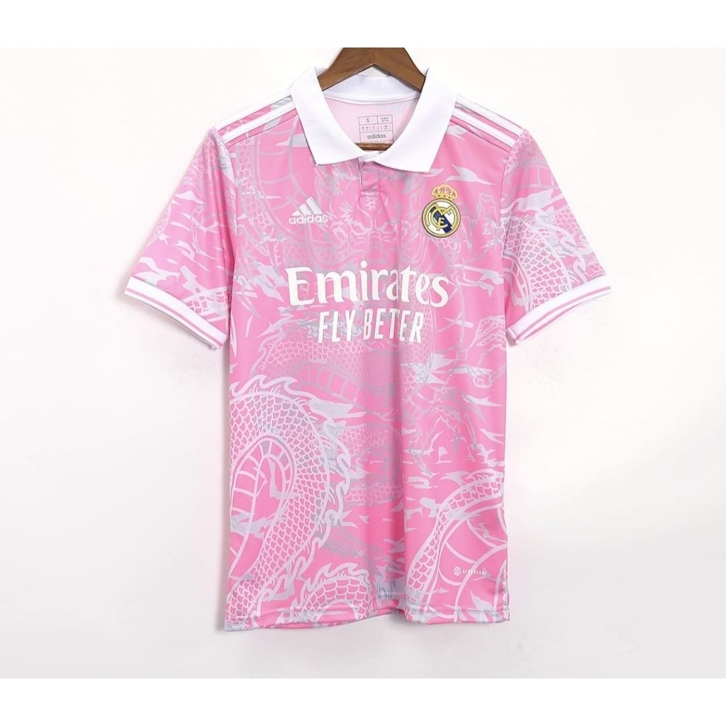 Jersey Kaos Baju Sepak Bola Real Madrid Home Away 3rd Third Special Spesial Edition Edisi Dragon Nag