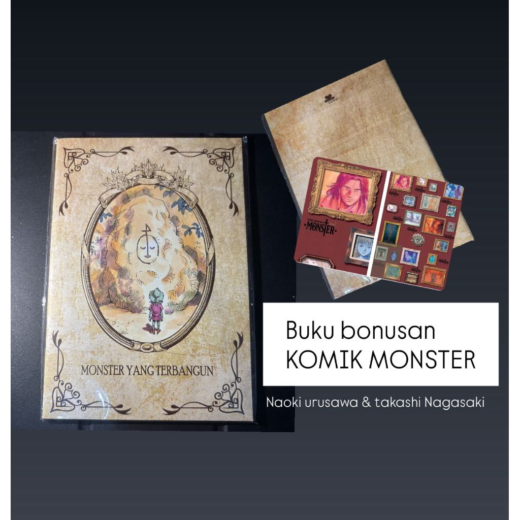 GANTUNGAN KUNCI MONSTER GANCI MONSTER KOMIK MONSTER MANGA MONSTER ORIGINAL GANCI MONSTER NAOKI URUSA