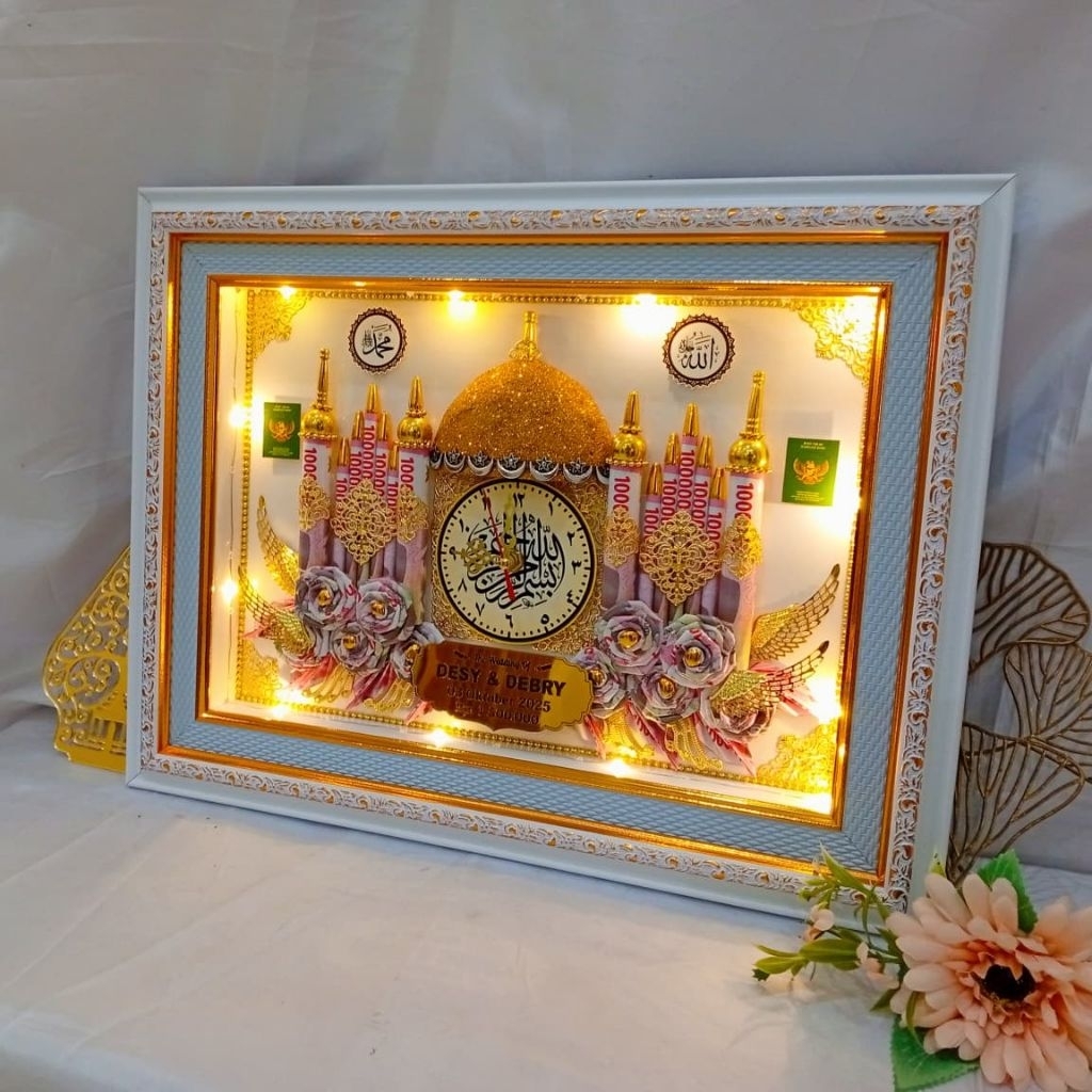 Mahar Pernikahan Masjid Terbang Kubah Mas