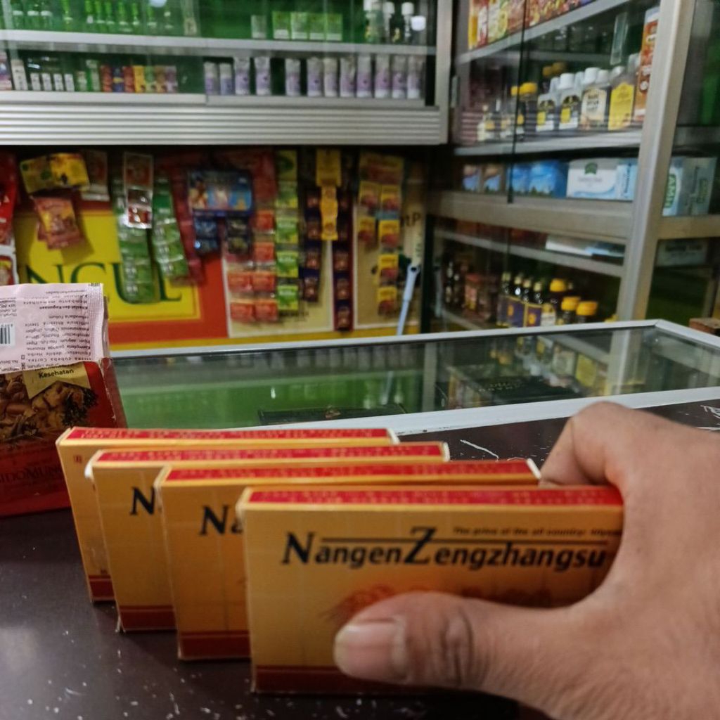 nangen zhenzhangsu 1box isi 4 kotak 1 kotak isi 3 kapsul