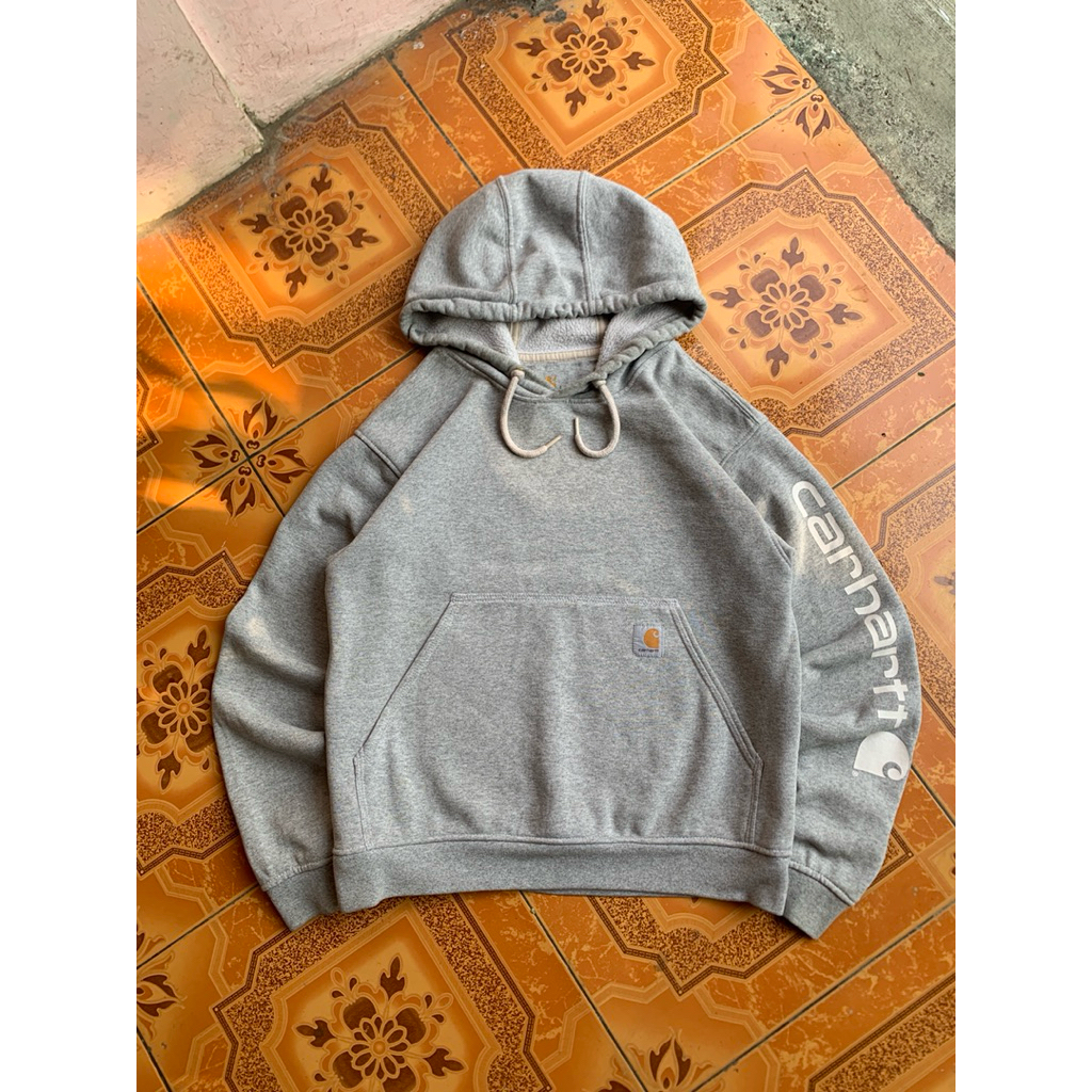 hoodie carhartt spellout