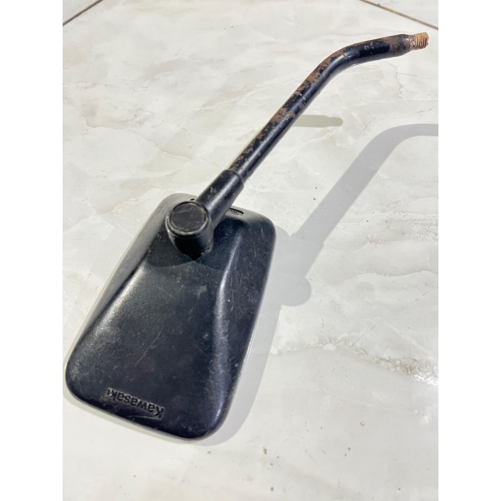 SPION KANAN ORIGINAL KAWASAKI BINTER MERZY MERCY KZ200 CDI PLATINA ASLI LEPASAN MOTOR TERMURAH TERLA