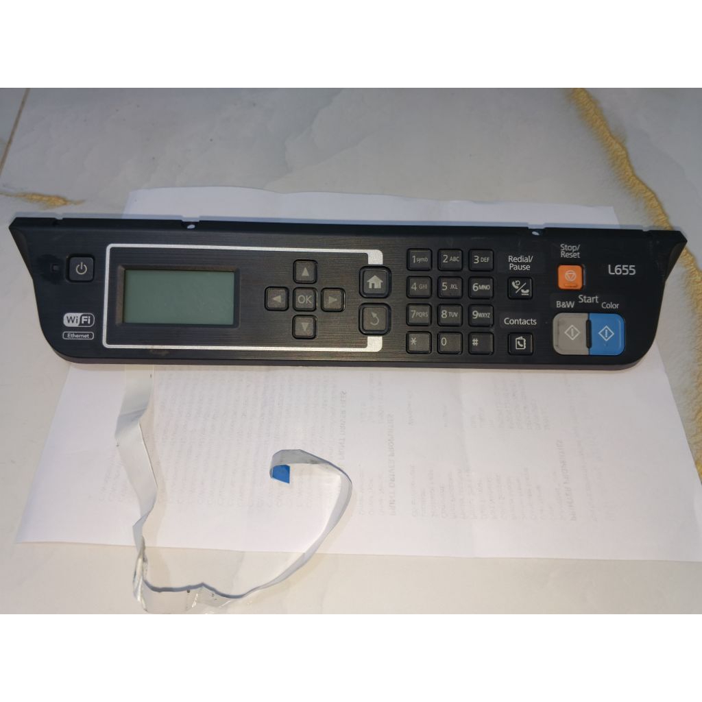 Tombol Panel Printer Epson L655 Original