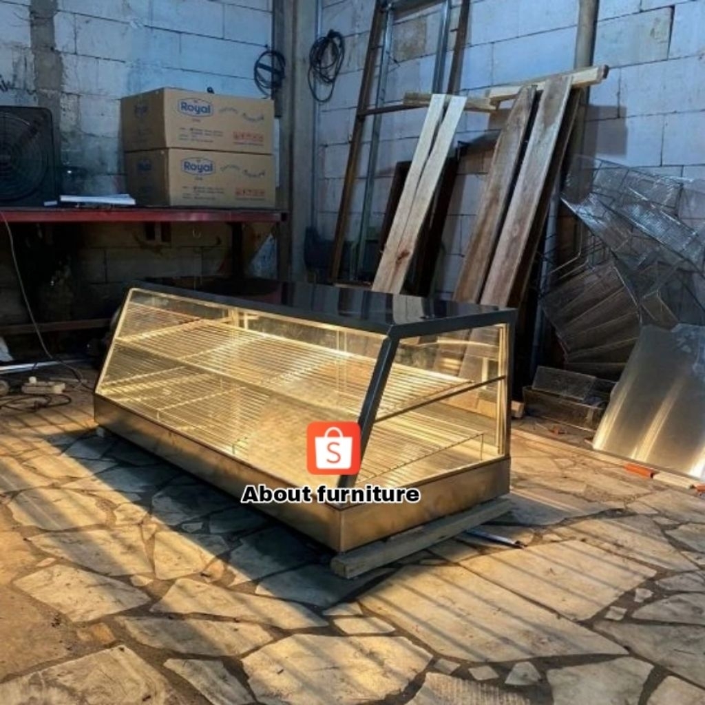 Food warmer elektrik / Food warmer display / Etalase food warmer / Etalase penyimpan makanan