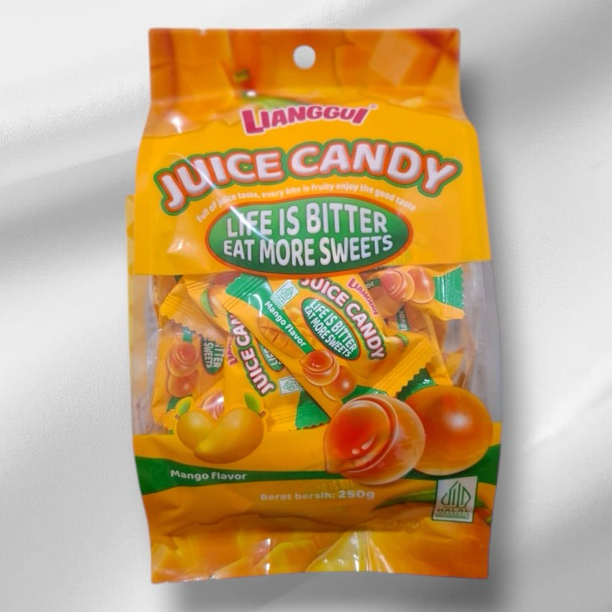

LIANGGUI JUICE CANDY MANGO 250GR(6925573192508)