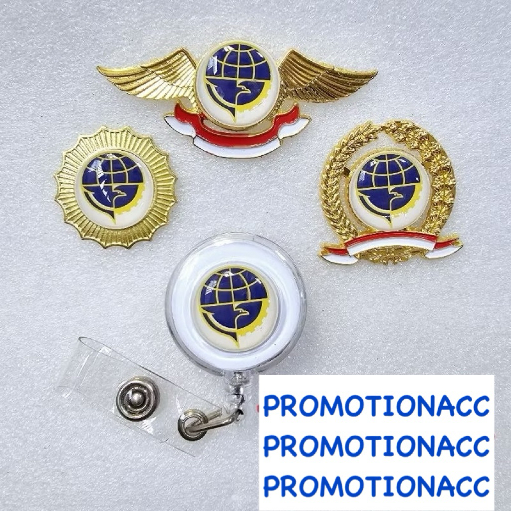 Pin / Wing / Bros / Bross / Lencana / Yoyo ID Card DISHUB PERHUBUNGAN Ragam Aksesoris Atribut DISHUB