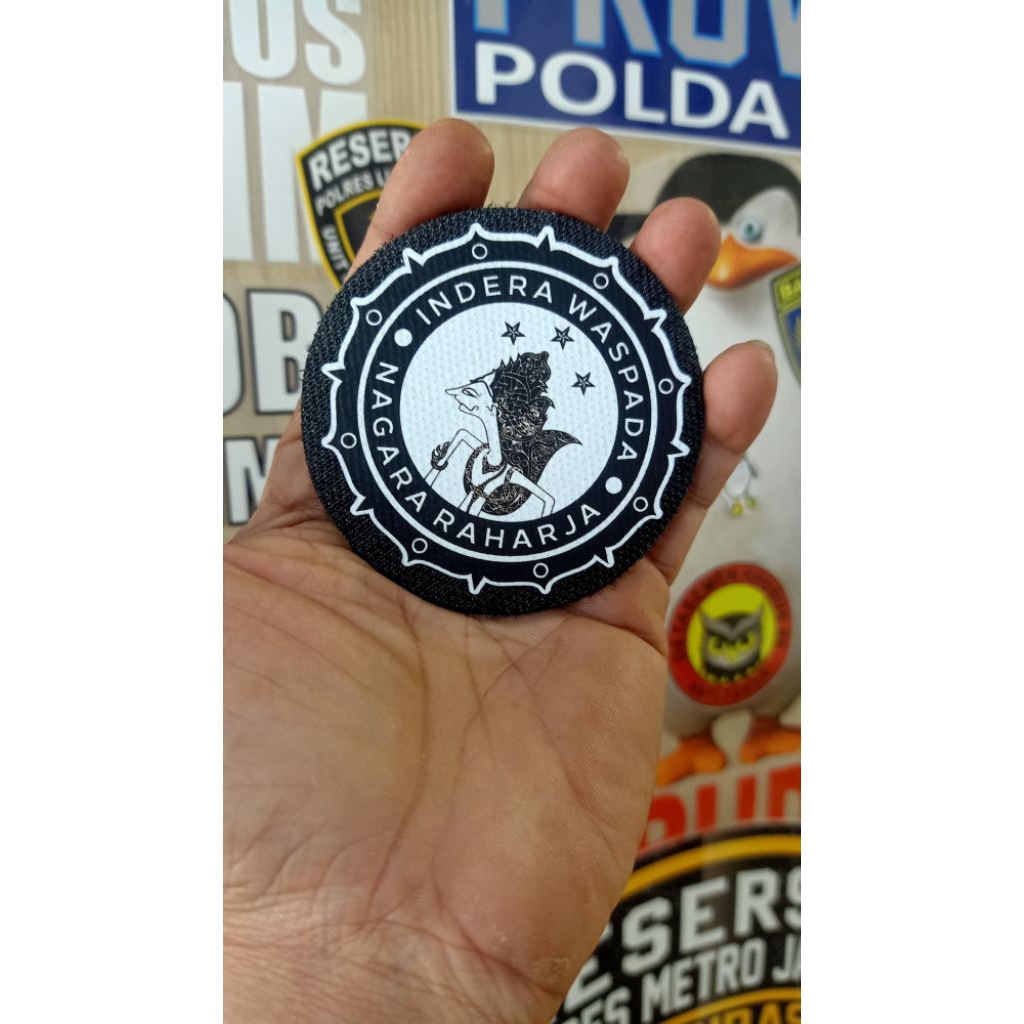 Emblem perekat INTELKAM INDERA WASPADA