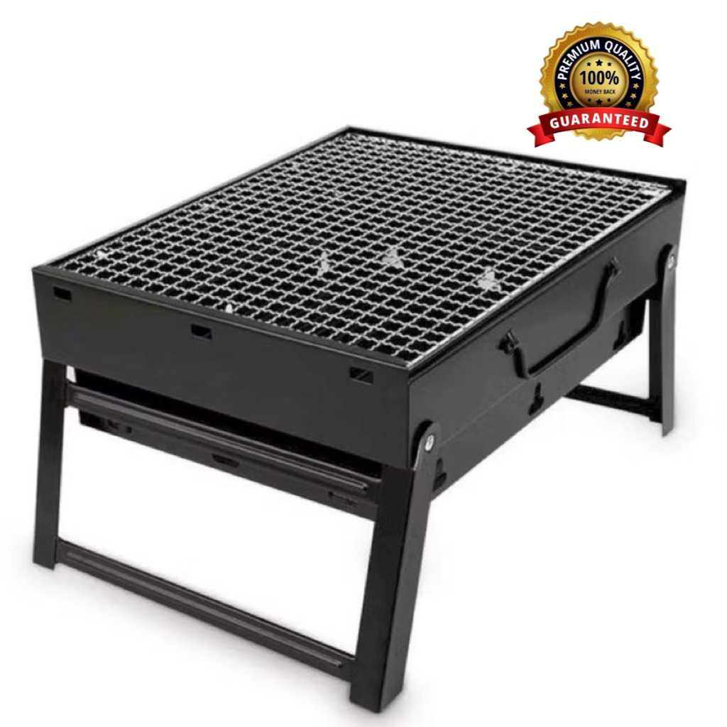 Panggangan Portable Bakaran Sate Ikan Ayam Sosis Bakar Arang