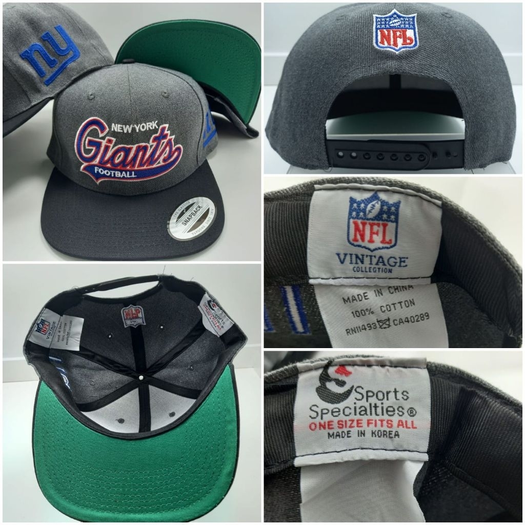 Eta 14 Topi Snapback Raiders Chicago Packers Giant Nfb Nfl Vintage sport Kualitas premium
