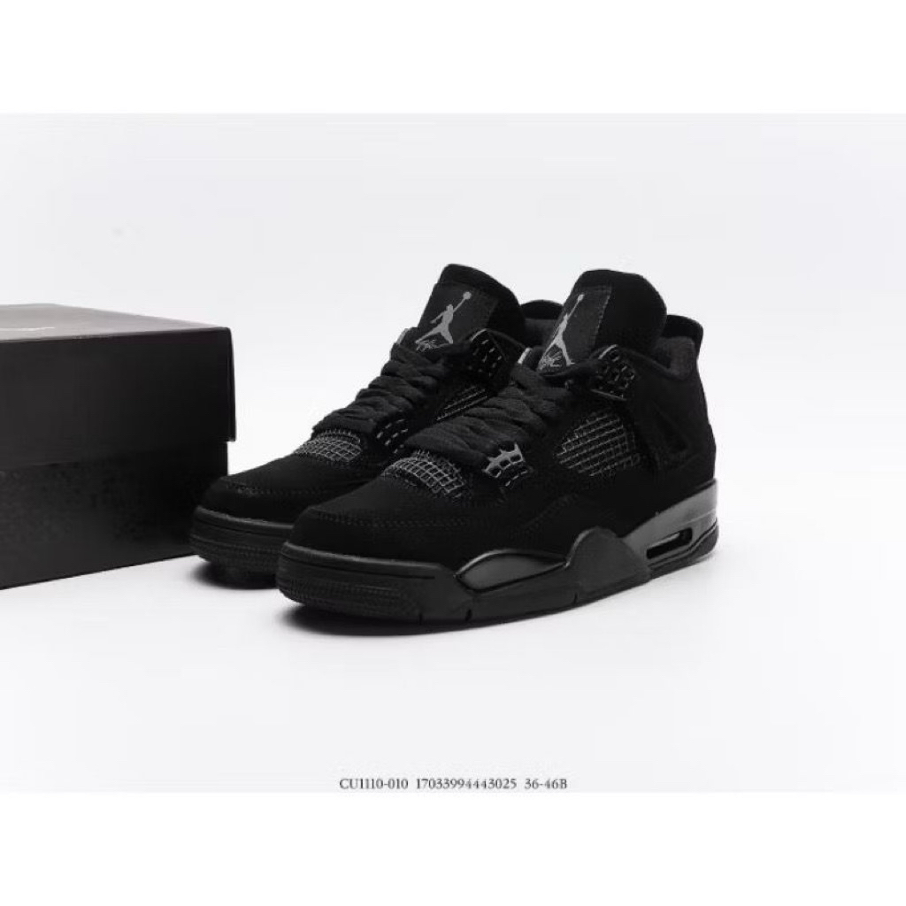 Sepatu Jordan 4 Retro Black Cat Bnib 100% Authentic