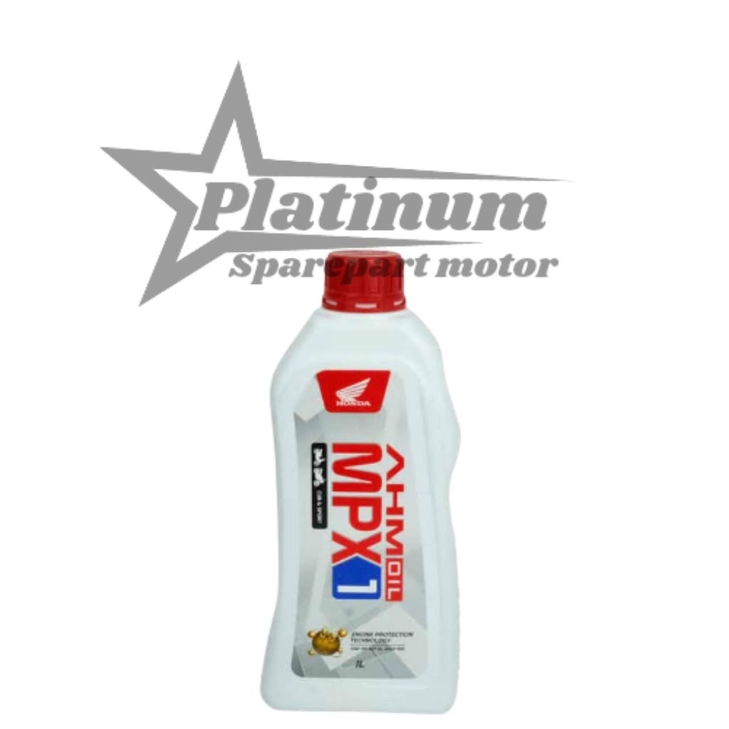 OLI MESIN MOTOR AHM MPX1 10W-30 MOTOR SPORT KEMASAN 1liter