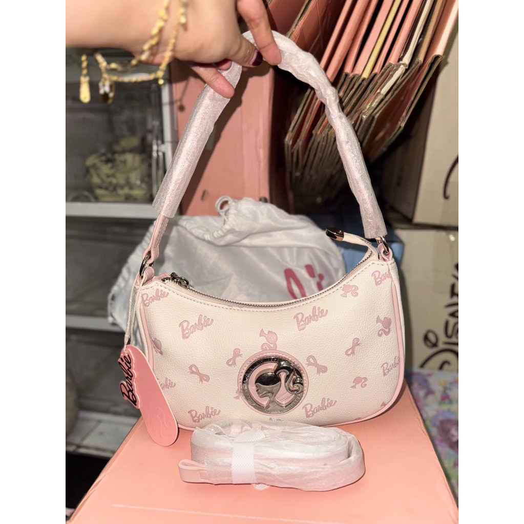 (BARANG READY) Tas Barbie Sabit Pink