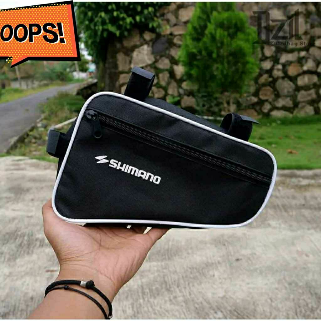TAS SEPEDA GUNUNG SHIMANO - TAS SEPEDA SEGITIGA MULTIFUNGSI