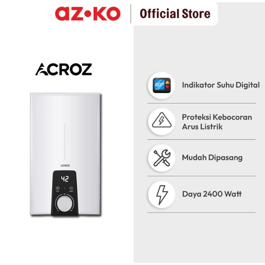 Krisbow KWH-15L Water Heater Listrik 350W 15 Liter