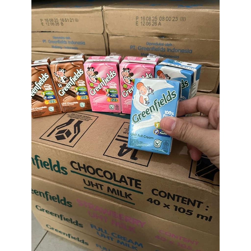 

Greenfield 105ml isi 40 pcs paket 2 dus (Instan / Gosand)