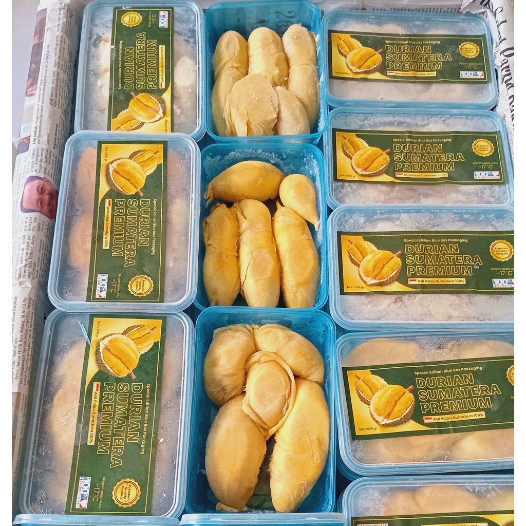 

Durian kupas medan premium 500gram