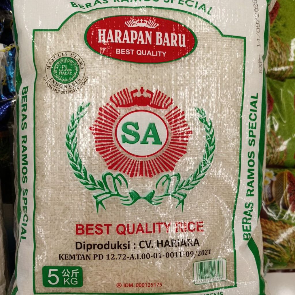

Beras Premium SA 5 Kg