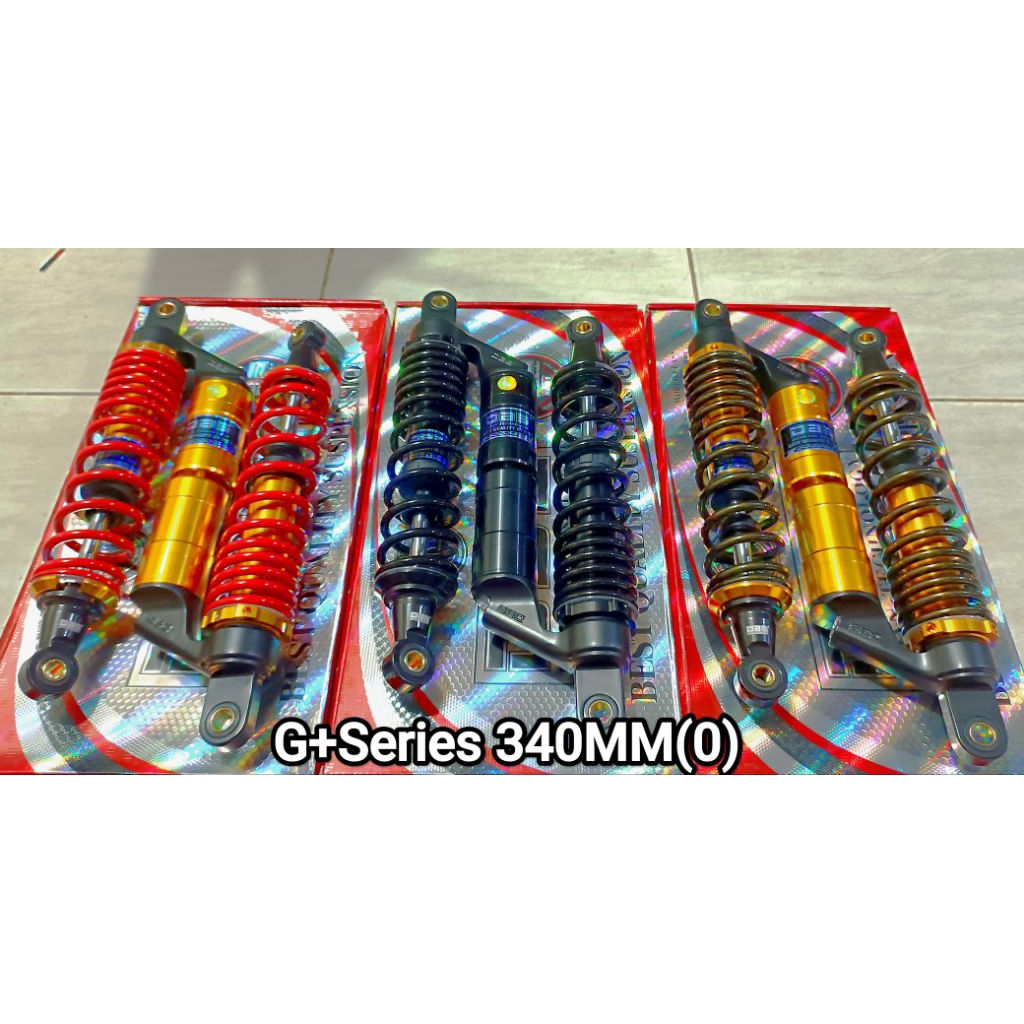 SHOCKBREAKER TABUNG BELAKANG DBS G+SERIES(280/320/340MM(BEBEK)SUPRA, SMASH, VERZA, SHOGUN, GL PRO, R